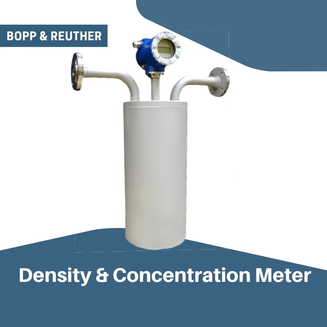 BoppReuther DIMF density meter vs Coriolis Meter for Density Measurement