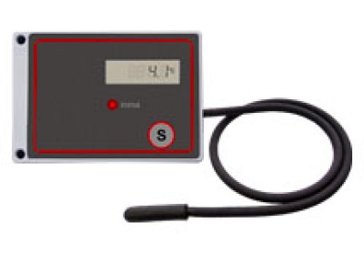 dl tagtemp nfc lcd Mueller Industrie Electronic IE portable temperature monitoring credit card size NFC cool chain refrigerator, cooling warehouse, transport