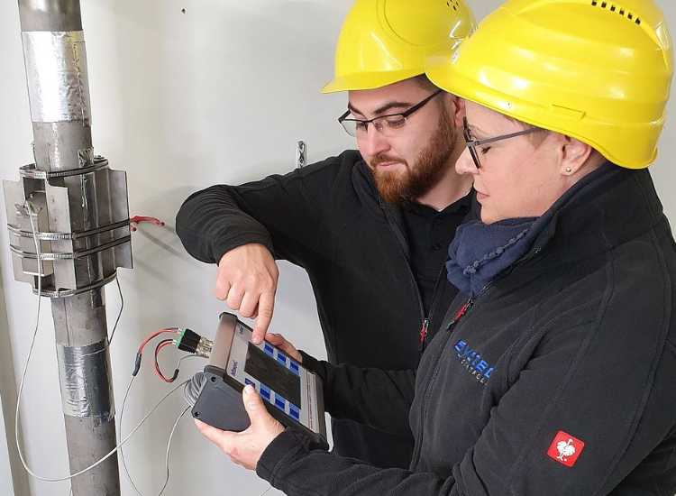 deltawaveCoG clamp-on gas ultrasonic portable from Systec Controls